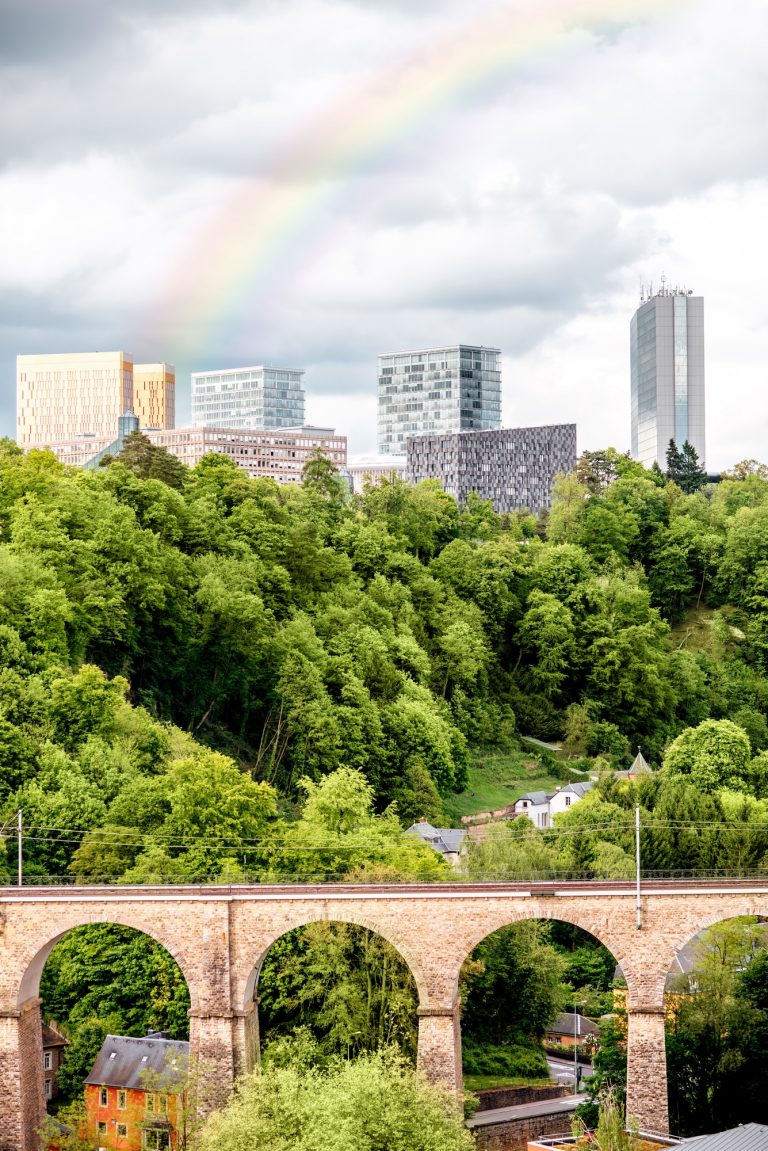 The old town of Luxembourg city